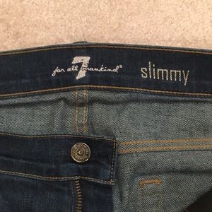 7 jeans.. slim fit size 30